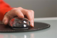 Hand over Paper weight